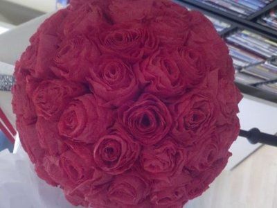 coffee filter roses?