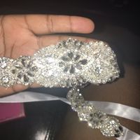 My Rhinestone belt is here!! - 1