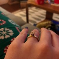 Halo engagement ring problems