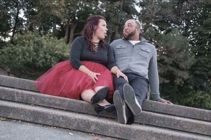 Woke up to our Engagement Photos!