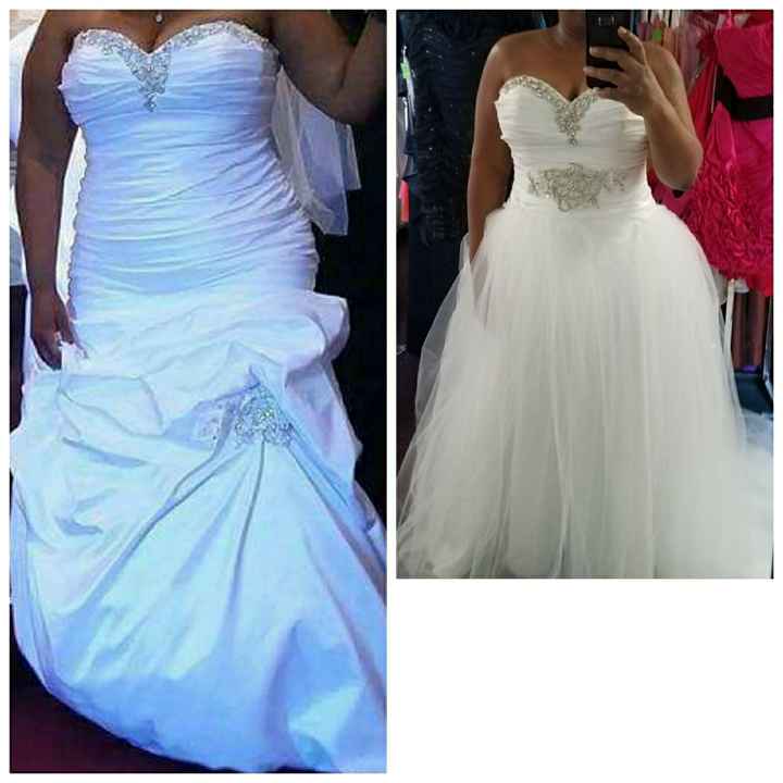  How much was your wedding dress? - 1