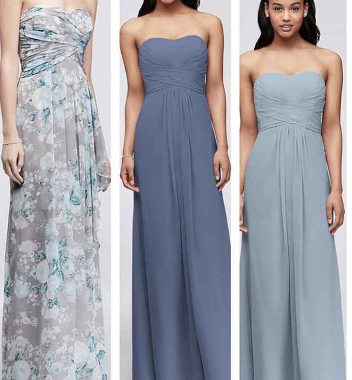 Bridesmaid dresses - 1