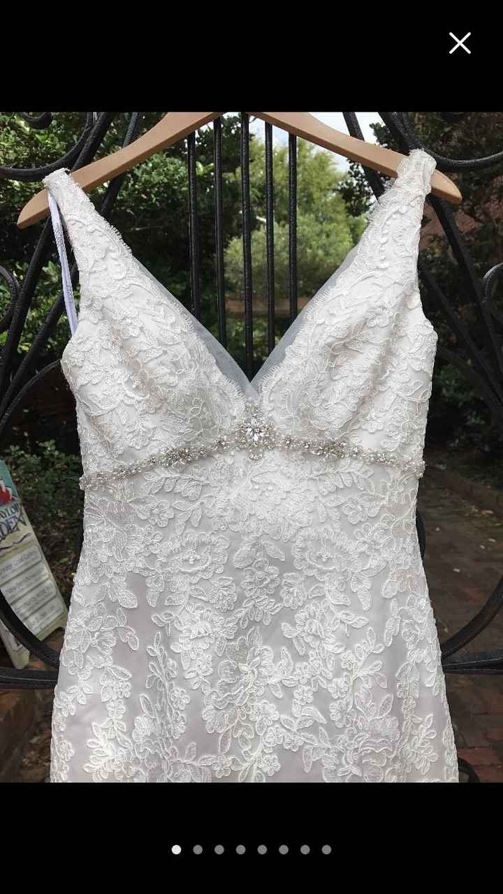 Wedding dress alteration help - 1
