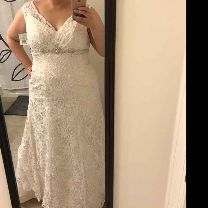 Who else loves lace?  Show off your lace dresses and/or veils! - 1