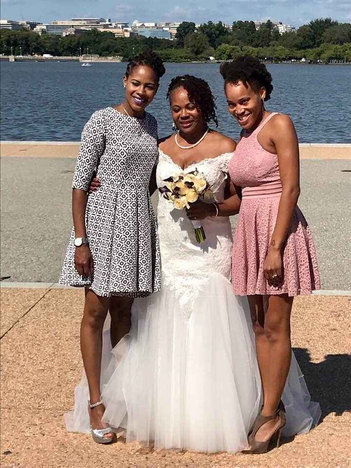 My dress from Azazie...