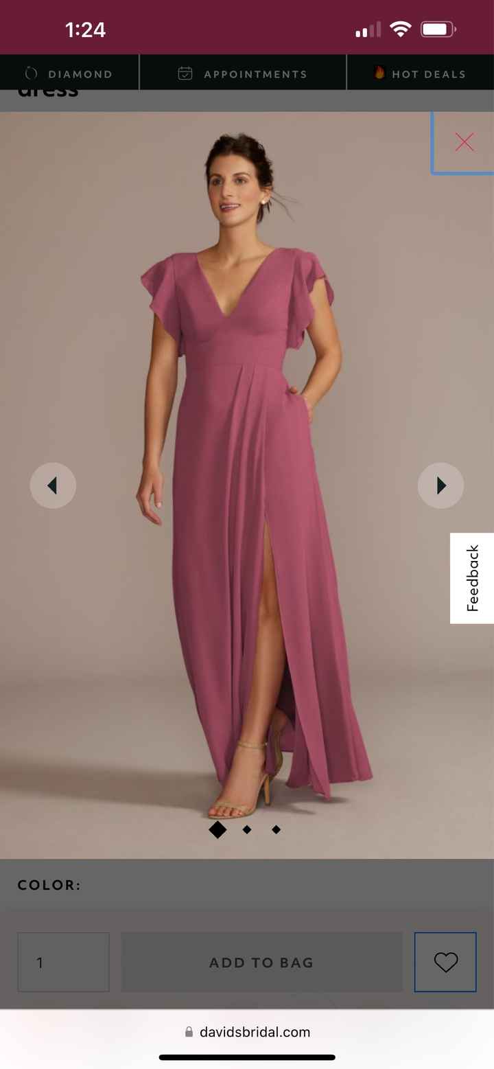 Bridesmaid Dress - 1