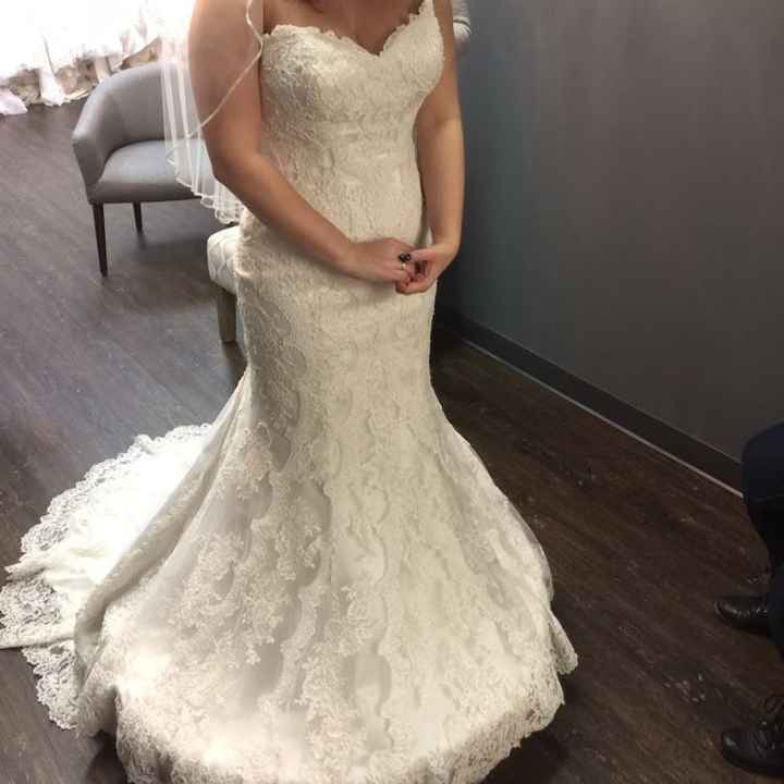 Let's show off our dresses.