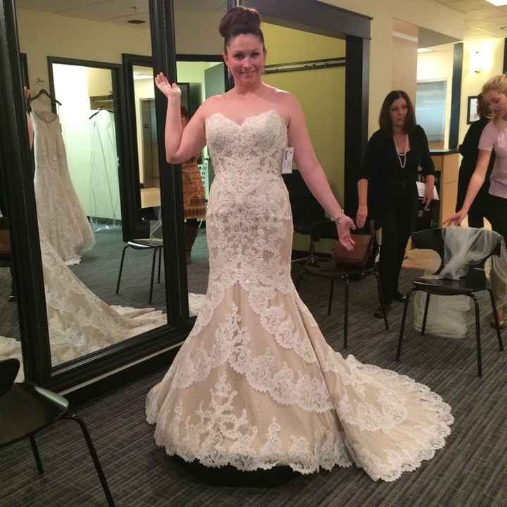 Show off your dress!!