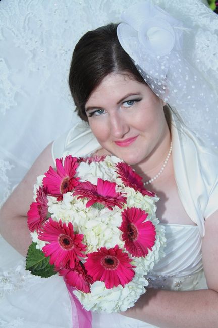 show off your bridal bouquets