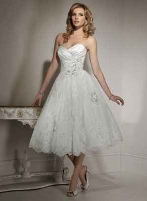 Looking for a wedding dress that requires no special bathroom help!