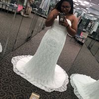 Let's see those A-line wedding dresses! - 1
