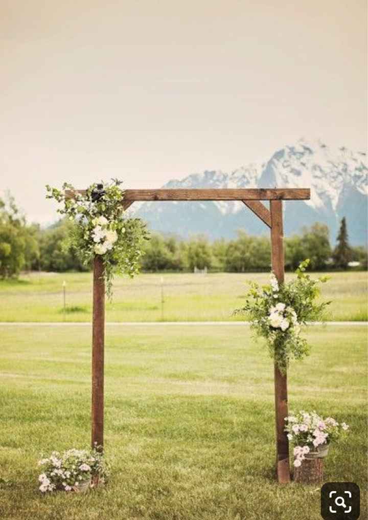 Attaching flowers to an arch? - 3