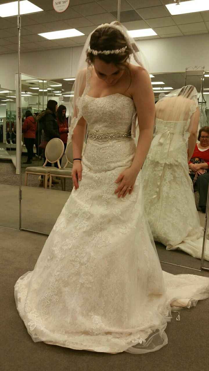 I said yes to the dress!