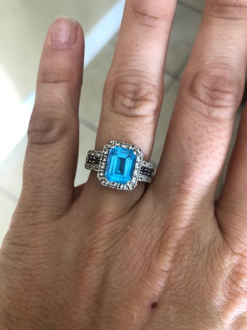 Sapphires as wedding rings! 6
