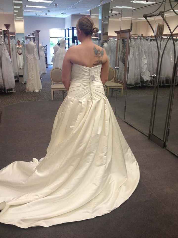 I finally get to say it.......I said yes to the dress!!!!