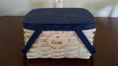 DIY Card Basket ~pics~