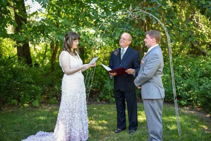 BAM! Hot & messy summer wedding