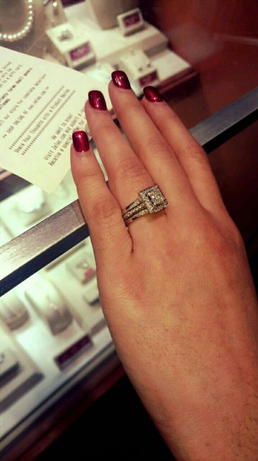 let's see your engagement ring!!