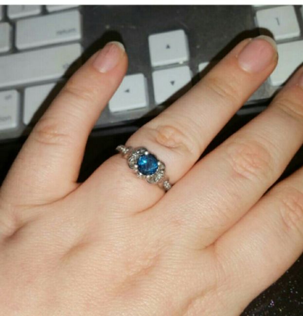 Blue wedding ring 2