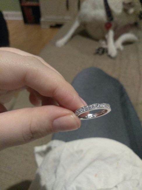 Wedding band is in!  Let's see yours! - 2