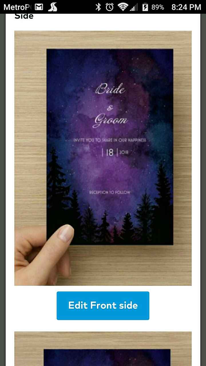 Wedding invitations - help! - 1