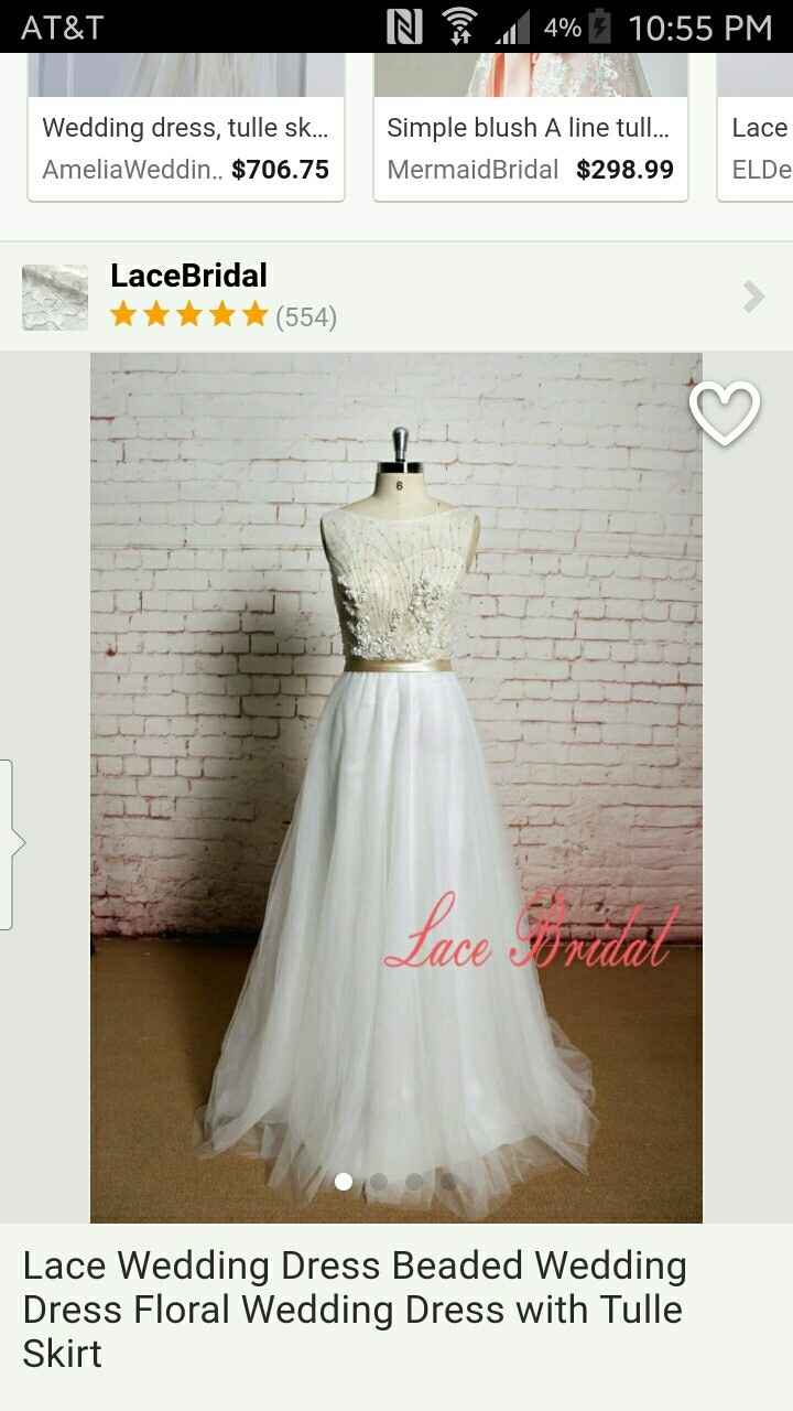 Etsy dress?