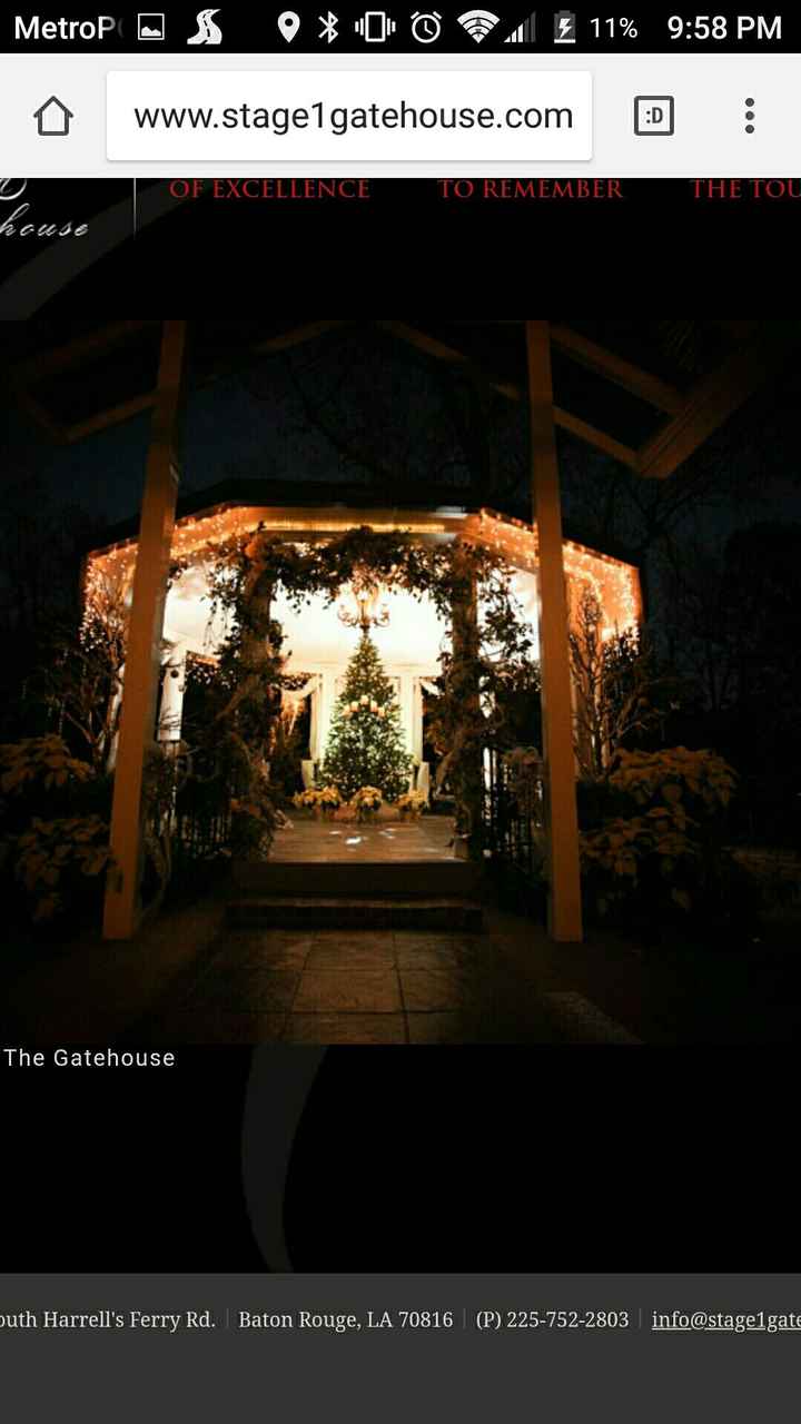 Ceremony: Indoors or Outdoors? - 1