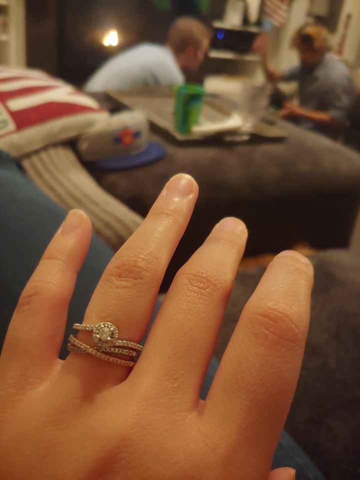 Brides of 2022! i would love to see everyone’s wedding band/engagement ring together - 2