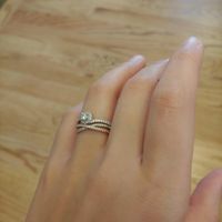 Brides of 2022! i would love to see everyone’s wedding band/engagement ring together - 1