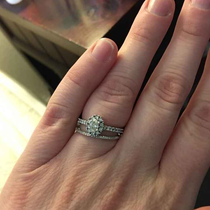 Let's try this again! Wedding band edition.