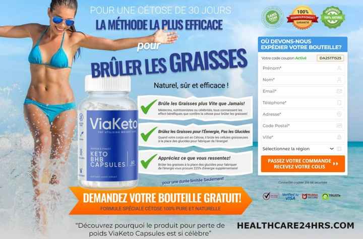 Via Keto Capsules France expliqué en moins de 140 caractères - 1