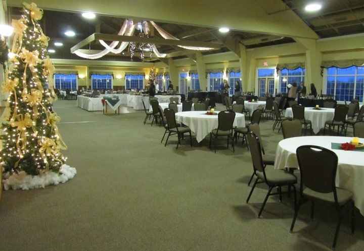 I kind of think my wedding is going to look empty