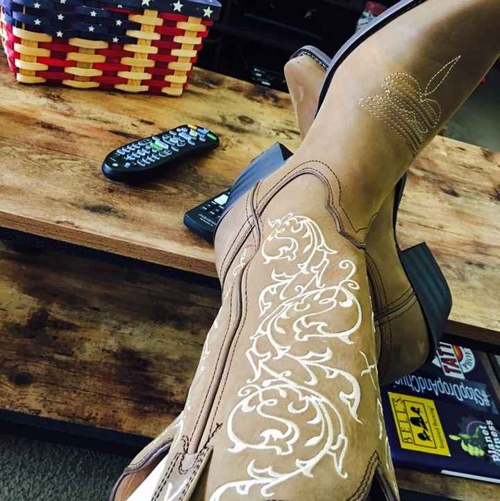 Would love to see everyone's bridal shoes?