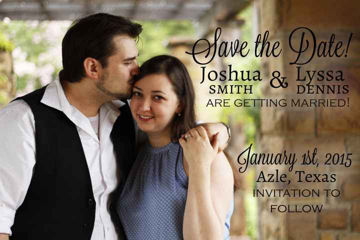 First RSVP! :) (And a picture if you want see it!)