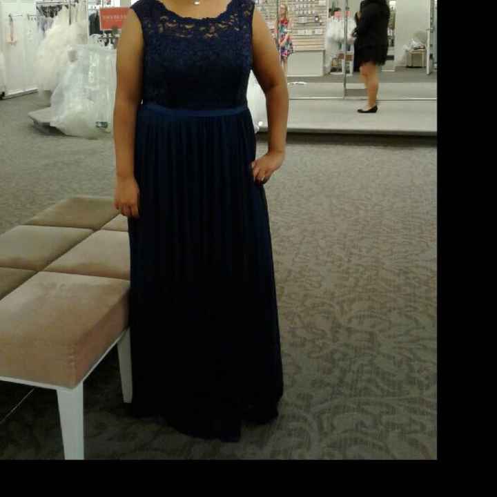 Bridesmaid dresses . Where oh where ? - 1