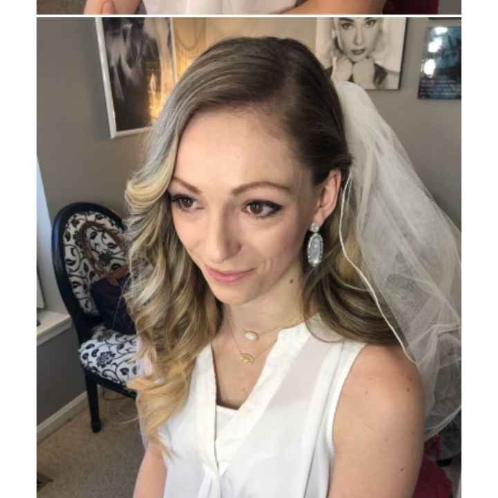 Anyone else wearing their hair down for their wedding? Inspiration Pics... - 1