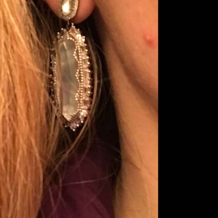 Show me your wedding earrings! - 1