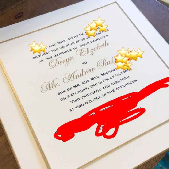 White or Colorful: Invitations? - 1