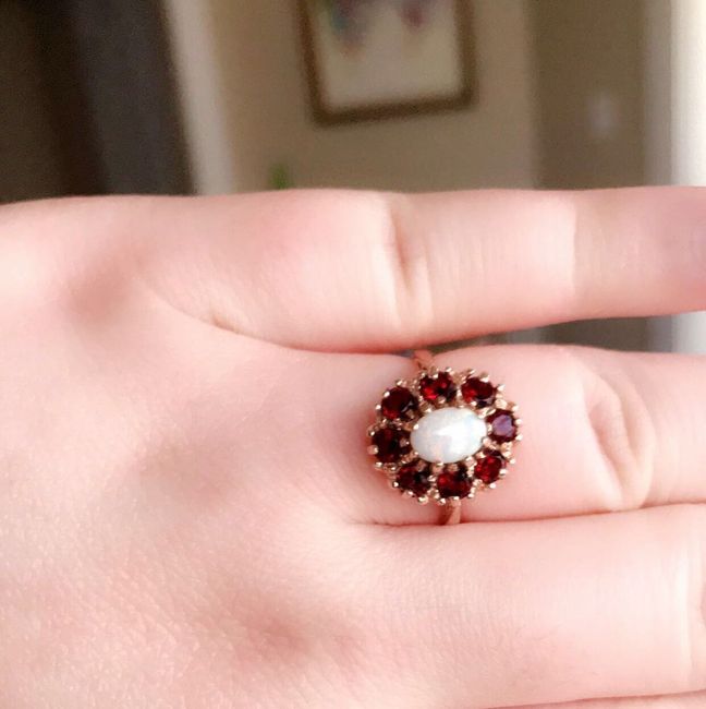 Show me your unique engagement rings! 14