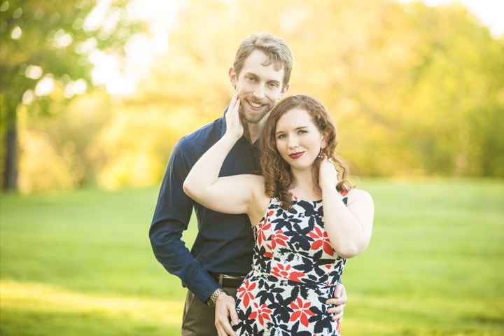 Did you do an engagement photo session?
