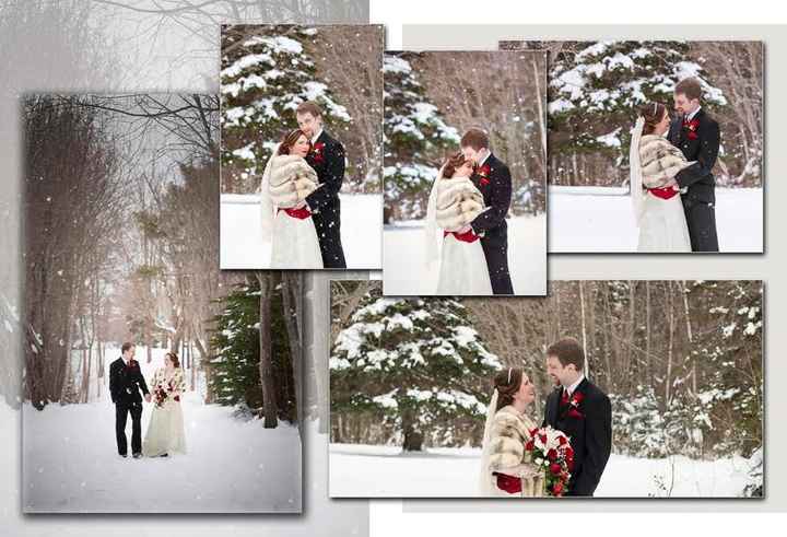 Sharing some December/Winter Wedding Photos for Inspiration