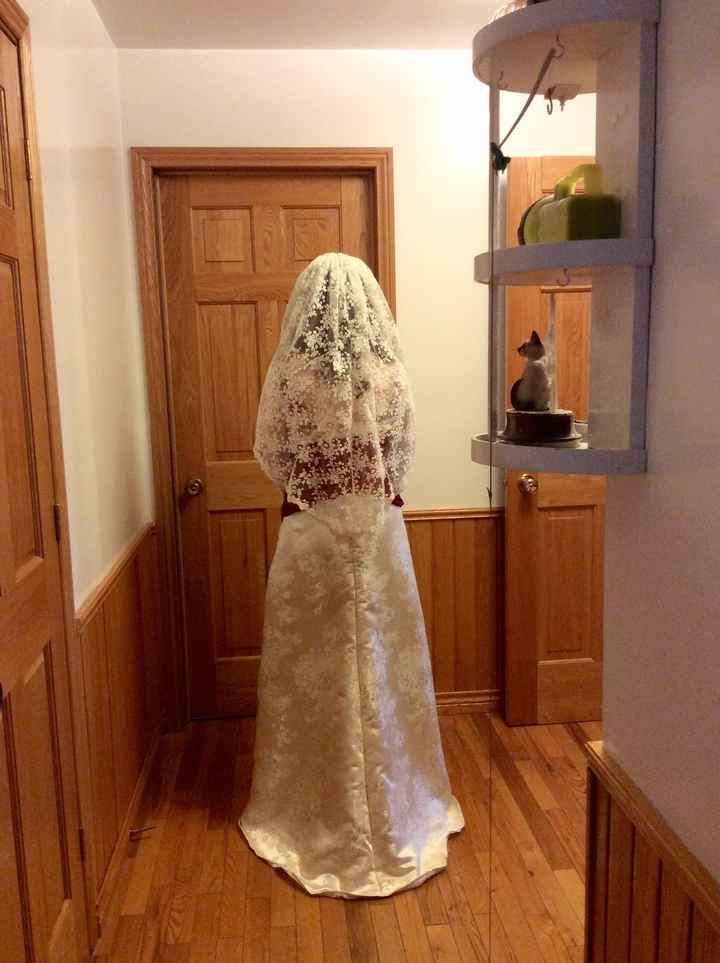 Dress is complete/My mother is amazing