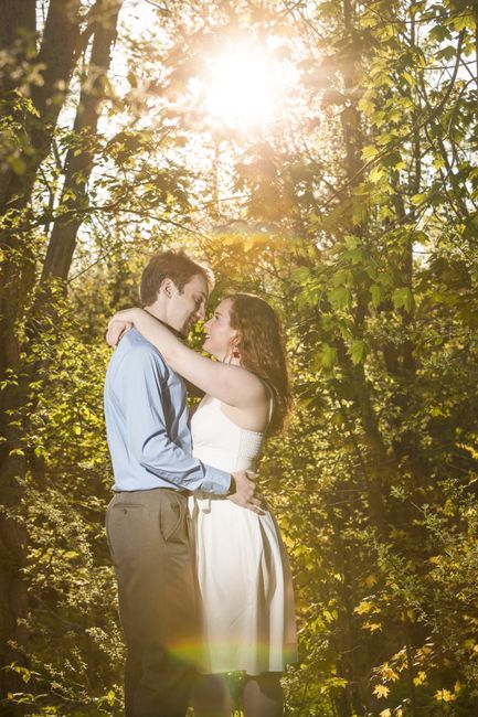 Did you do an engagement photo session?