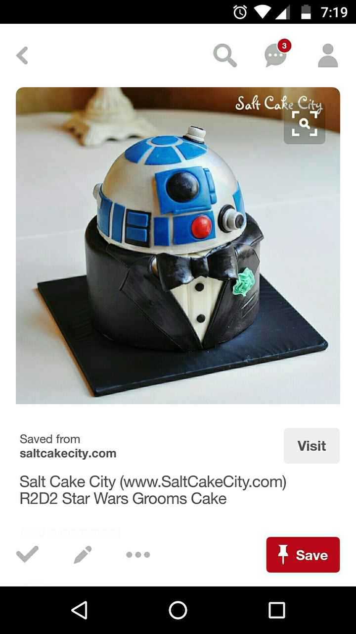 I just ordered FH's grooms cake!
