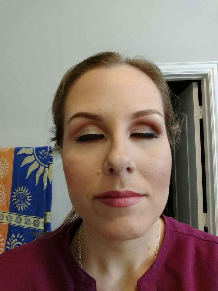 Critique my make up trial!