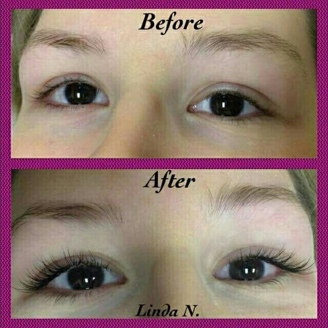 Eyelash extensions - it's a go!