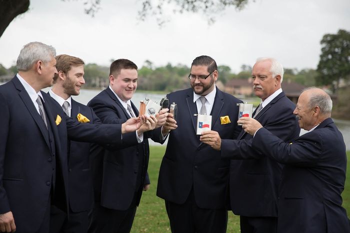 Pro-BAM, Our rainy wedding day!