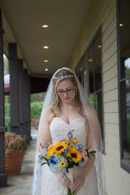 Pro-BAM, Our rainy wedding day!