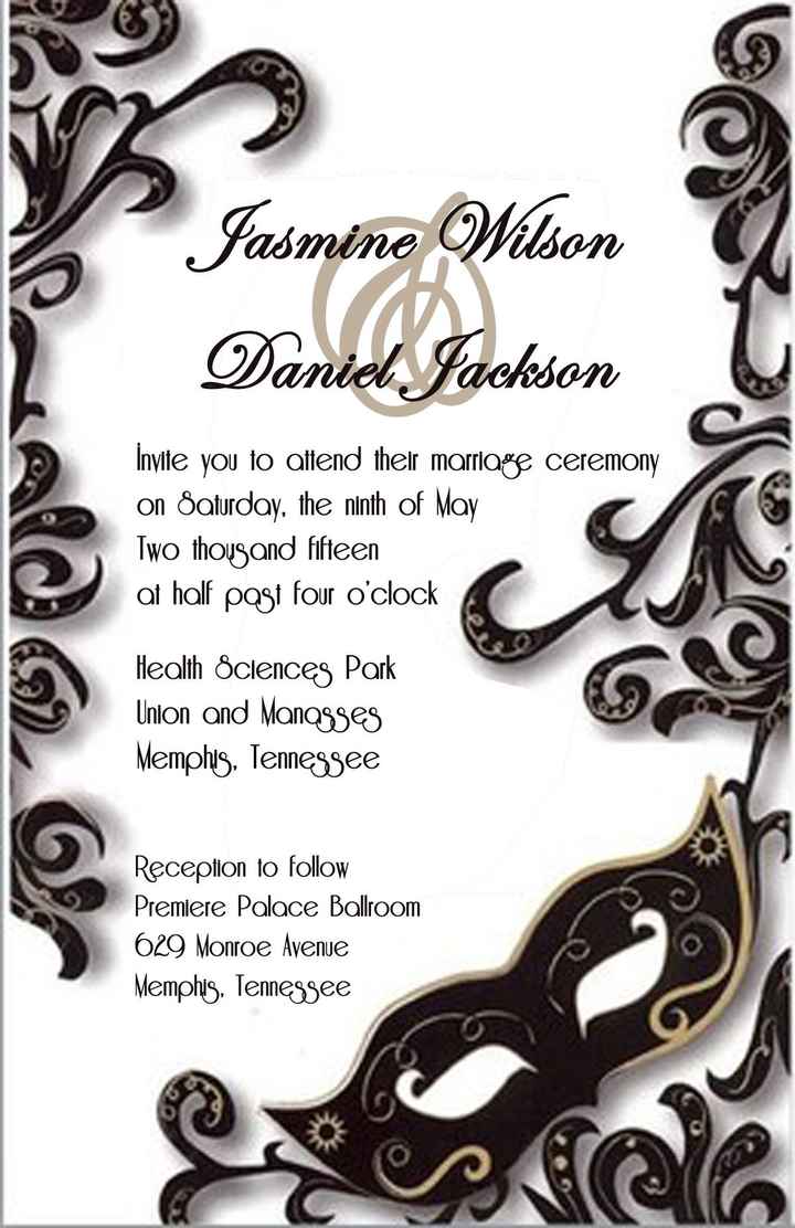 Invitation Design Complete