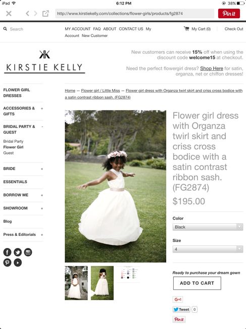 May I see your flower girl dresses
